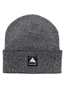 Burton Męska czapka z recyklingu Kactusbunch Tall Beanie, True Black/Stout White Marl, jeden rozmiar - Czapki damskie - miniaturka - grafika 1