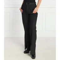 Spodnie damskie - CALVIN KLEIN JEANS Spodnie | Regular Fit - miniaturka - grafika 1