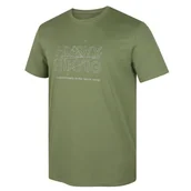 Koszulki sportowe męskie - Męska koszulka Husky Tant M Rozmiar: XXL / Kolor: zielony - miniaturka - grafika 1