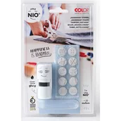 Pieczątki - Colop Pieczątka LITTLE NIO - Ręcznie Zrobione 8 wzorów tusz grafitowy /154573/ / NIL003/ CL657-NIL3 - miniaturka - grafika 1