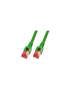 EFB Patchcord Cat.6 S/FTP PIMF zielony 0.5m (K5514.0,5) - Kable komputerowe i do monitorów - miniaturka - grafika 1