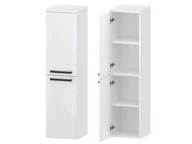 Szafki łazienkowe - Słupek Łazienkowy Typu Loft ATHOS 35 2D L - Uchwyt Czarny Mat - miniaturka - grafika 1