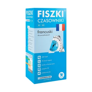 Cztery Głowy Patrycja Wojsyk Fiszki Język francuski &ndash; Czasowniki dla  początkujących - Książki do nauki języka francuskiego - miniaturka - grafika 2