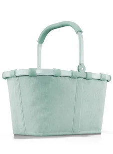 Koszyk na zakupy plażę Reisenthel Carrybag - cord mint - Torby i wózki na zakupy - miniaturka - grafika 1