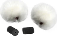 Akcesoria fotograficzne - Rycote Rycote White Lavalier Windjammer - pair - miniaturka - grafika 1