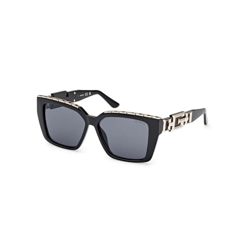 Guess GU7915 Okulary przeciwsłoneczne, Kobiety, Shiny Black (czarny), Jeden rozmiar