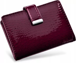 Skórzane etui na karty dokumenty dowód wizytówki eleganckie skóra naturalna - Etui na dokumenty i karty - miniaturka - grafika 1