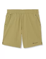 Koszulki męskie - Champion Męskie Legacy All Day Active Stretch Woven Ribstop Bermudy, Green Gunmetal, XL - miniaturka - grafika 1