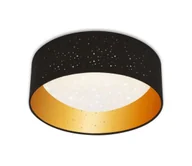 Lampy sufitowe - Brilo 3482-015 - LED Plafon MAILA STARRY LED/12W/230V czarny/złoty - miniaturka - grafika 1