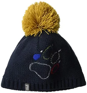 Jack Wolfskin Paw Knit Cap Kids czapka dziecięca niebieski niebieski (Night Blue) M - Czapki damskie - miniaturka - grafika 1