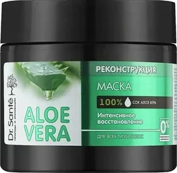 Maska do Włosów Intensywna Rekonstrukcja Dr.Sante Aloe Vera, 1000ml - Maski do włosów - miniaturka - grafika 1