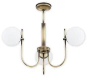 Lampy sufitowe - Lemir Ape żyrandol 3 pł. / patyna O2853 W3 PAT - miniaturka - grafika 1