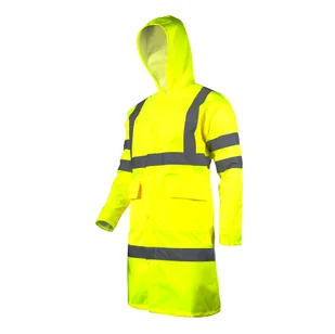 Płaszcz ostrzeg. przeciwdeszcz., żółty, "m", ce, lahti - Odzież robocza - miniaturka - grafika 6