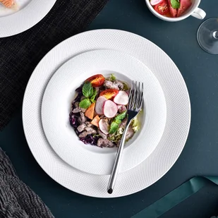 Serwis obiadowo kawowy na 6 osób porcelanowy DAMALI - Serwisy obiadowe - miniaturka - grafika 1