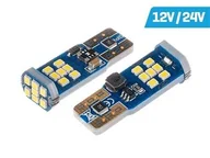 Żarówki samochodowe - Żarówka VISION W5W (T10) 12/24V 21x 2016 SMD LED, nonpolar, CANBUS, biała, 2 szt. - miniaturka - grafika 1