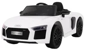 Pojazdy elektryczne dla dzieci - Auto na akumulator AUDI R8 Spyder RS EVA 2.4G Biały - miniaturka - grafika 1