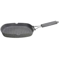 Patelnie - TOGNANA Patelnia grillowa TOGNANA Pure Roq 28 cm - miniaturka - grafika 1
