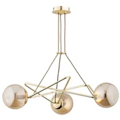 Lampy sufitowe - Tristan lampa wisząca 3-punktowa złota 62343 - miniaturka - grafika 1