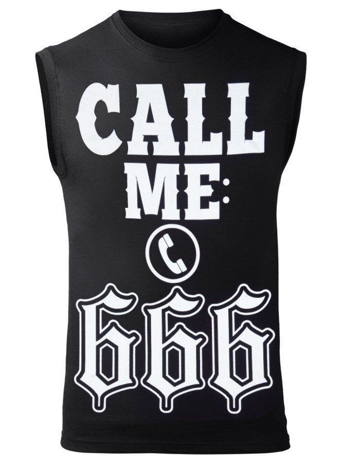 bezrękawnik AMENOMEN - CALL ME: 666 (OMEN144BR)-M