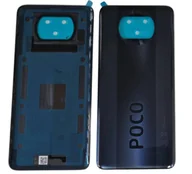 Części serwisowe do telefonów - KLAPKA BATERII XIAOMI Poco X3 Pro X3 NFC CZARNY - miniaturka - grafika 1