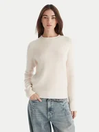 Swetry damskie - BOSS Sweter C_Fesperanasy 50548930 Beżowy Regular Fit - miniaturka - grafika 1