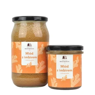 Miód z imbirem / Bartnik Mazowiecki - Miód - miniaturka - grafika 1