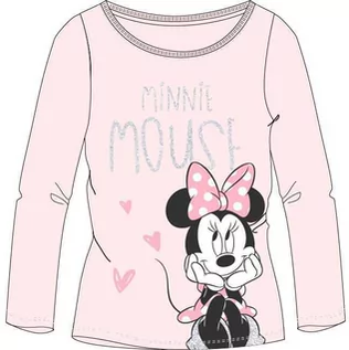 Bluzy dla dziewczynek - Bluzka dla dziewczynki Myszki Minnie Różowa - grafika 1