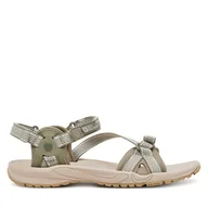 Sandały damskie - Sandały Jack Wolfskin Lakewood Ride Sandal M 4019041 Beżowy - miniaturka - grafika 1