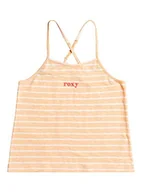 Koszulki i topy damskie - Roxy Dziewczęcy Beautiful Sunset - Strappy Top For Girls 4-16 T-Shirt pomarańczowa pomarańczowy S ERGKT03166-nez6 - miniaturka - grafika 1