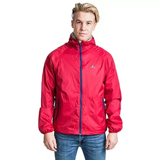 Kurtki męskie - Trespass Mens Rocco II Jacket, czerwony, s MAJKRAM10013_REDS - grafika 1