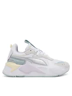 Buty dla dziewczynek - Puma Sneakersy RS-X Metallic Jr 391984 10 Biały - miniaturka - grafika 1