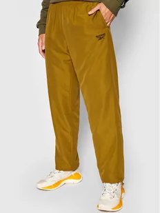 REEBOK Spodnie dresowe Classics Back Vector GS9125 Brązowy Regular Fit - Spodnie sportowe męskie - miniaturka - grafika 1