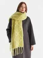 Apaszki i szaliki męskie - Calvin Klein Szalik Emblem Aop Brushed LV04D8072G Zielony - miniaturka - grafika 1