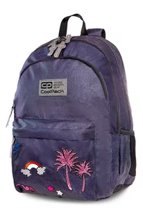 Patio Plecak Coolpack Hippie (B33086) Sparkling Badges Jeans - 22523CP - Plecaki szkolne i tornistry - miniaturka - grafika 1