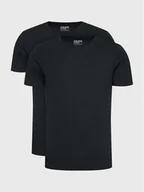 Koszulki męskie - Blend Komplet 2 t-shirtów Dinton 701996 Czarny Slim Fit - miniaturka - grafika 1