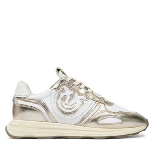 Sneakersy PINKO Zoe 01 SS0087P085 Biały - Sneakersy damskie - miniaturka - grafika 1