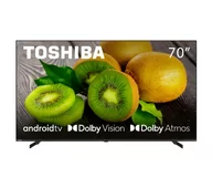 Telewizory - Toshiba 70UA5D63DG 70" LED 4K Android TV - miniaturka - grafika 1