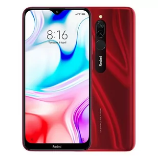 Xiaomi Redmi 8 64GB Dual Sim Czerwony - Telefony komórkowe - miniaturka - grafika 1