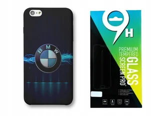 ZESTAW ETUI CASE DO IPHONE 12 MINI Z NAD. AUTO BMW RÓŻNE WZORY WYBÓR+SZKŁO - Kable USB - miniaturka - grafika 1