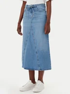 Spódnice - ONLY Spódnica jeansowa Sophia 15339020 Niebieski Regular Fit - miniaturka - grafika 1