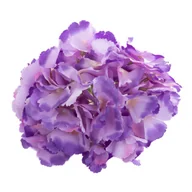 Sztuczne kwiaty - Duża hortensja wyrobowa 18cm 18-406 LK14 sztuczna główka hortensji - miniaturka - grafika 1
