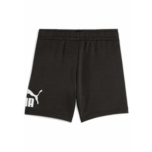 Dziecięce szorty ESS z logo No. 1 PUMA Black - Odzież sportowa dziecięca - miniaturka - grafika 1