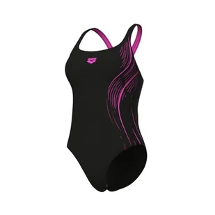 Arena Damski kostium Feel Scratch Control PRO Back z wewnętrznym biustonoszem - Biustonosze - miniaturka - grafika 1