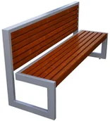 Ławki ogrodowe - Ławka parkowa 150 cm L4-W02 - miniaturka - grafika 1