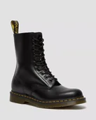 Kozaki damskie - tronchetto e stivaletto donna dr. martens 11857001 - 1490 blavk smooth black - miniaturka - grafika 1
