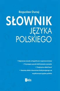 Wiedza Słownik języka polskiego - Filologia i językoznawstwo - miniaturka - grafika 1