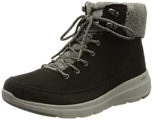 Skechers Damskie botki Glacial Ultra Woodlands, Czarny, 40 EU - Botki damskie - miniaturka - grafika 1