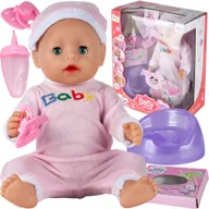 Lalki dla dziewczynek - Intex, Lalka Interaktywna Bobas Do Karmienia Z Dźwiękiem 35cm - miniaturka - grafika 1