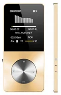 Odtwarzacze MP3 - Odtwarzacz MP4 T1 8GB głośnik microSD MP3 złoty - miniaturka - grafika 1