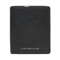 Portfele - Duży Portfel Męski Tommy Hilfiger Th Corp Trifold AM0AM13742 Czarny - miniaturka - grafika 1